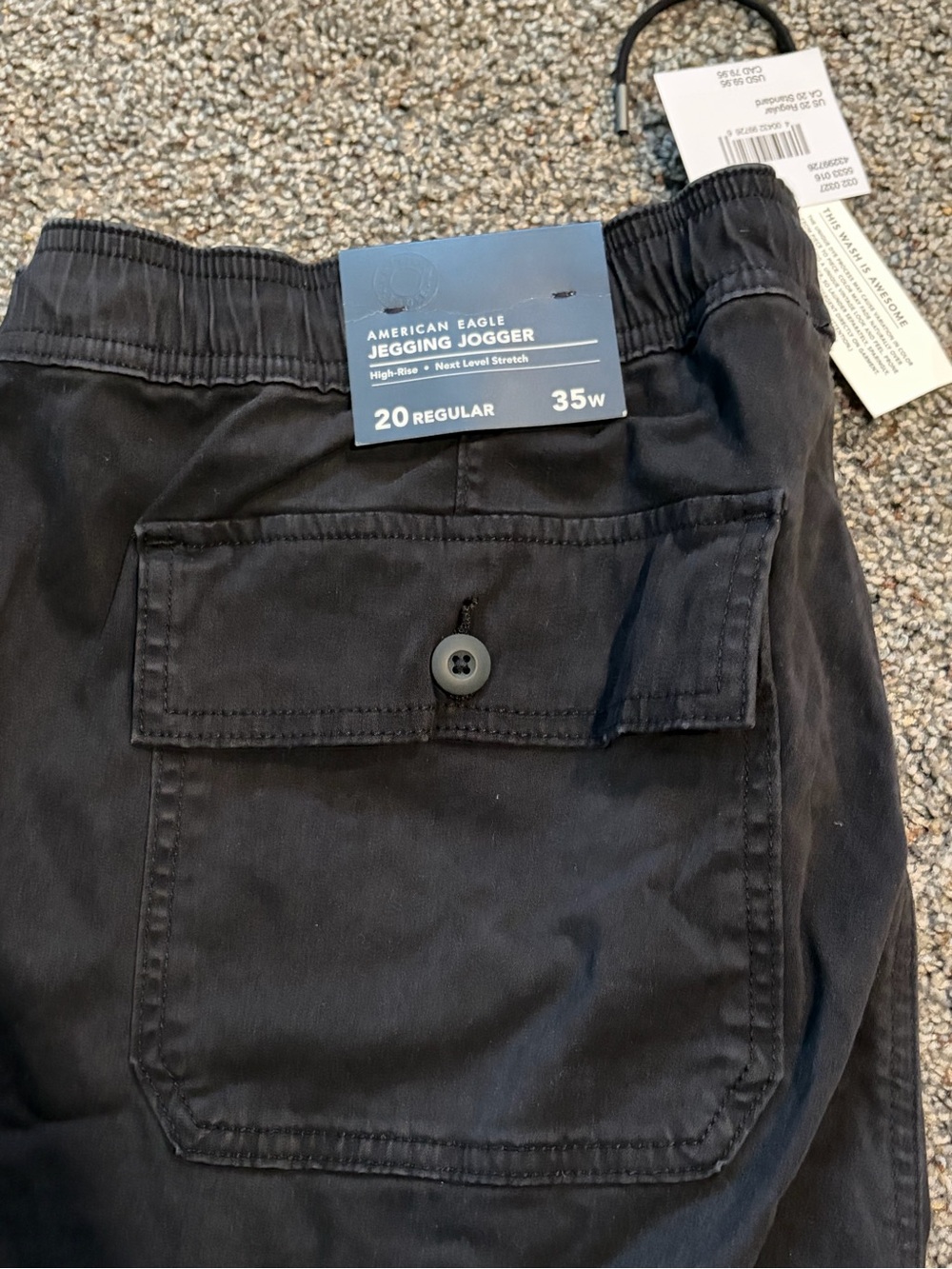 American Eagle Outfitters Black Jogger Pants